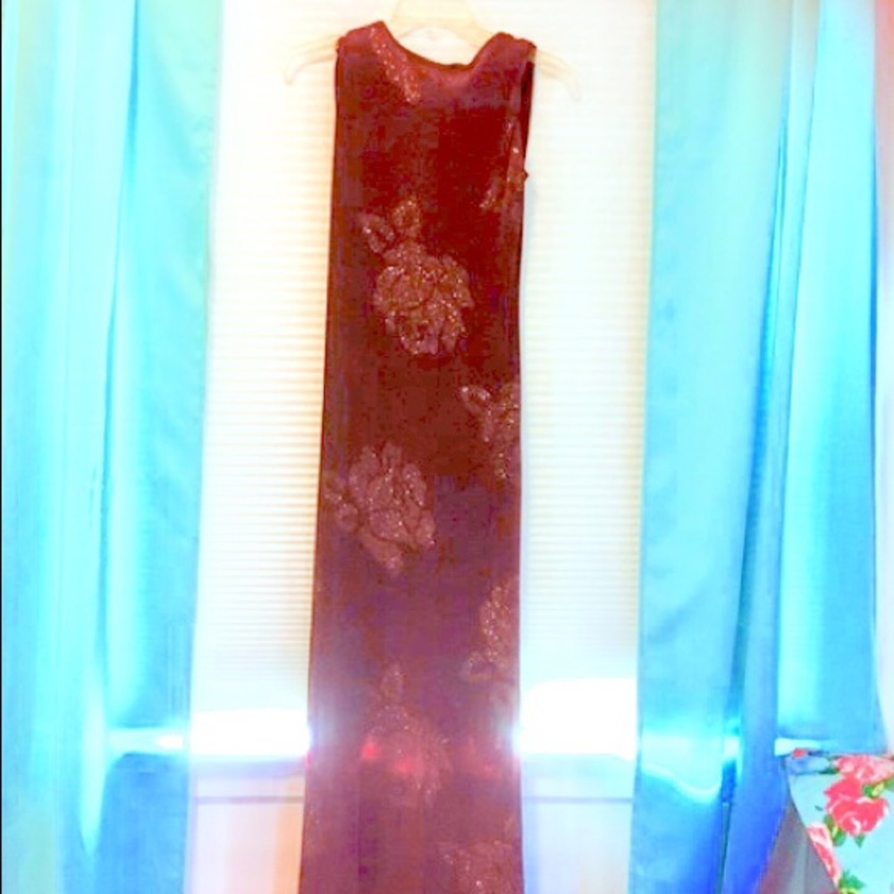 Beautiful Form Fitting Evening Gown